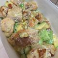 ゆるмαмα's cooksnap of when they made ニンニク鶏のアボカド炒め.