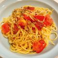 popohii's cooksnap of when they made フレッシュトマトのペペロンチーノ.
