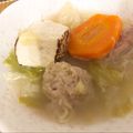 ＊しずく雨＊'s cooksnap of when they made 鍋だしは買う必要なし！鶏ガラスープ塩鍋.