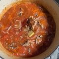 たきな's cooksnap of when they made トマト缶でルー不要の絶品ハヤシライス.