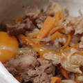 れそそ's cooksnap of when they made こんにゃくとエノキですき焼き風豚丼.