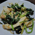 ★むさ's cooksnap of when they made ほうれん草と椎茸のからし和え☆ごま油風味.