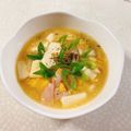 みぽぽ37's cooksnap of when they made 中華風豆腐カニカマあんかけ★お弁当用汁物.