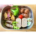 まこったん's cooksnap of when they made お弁当に可愛い～❤ちくわきゅうり.