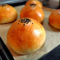 まめたん's cooksnap of when they made 卵と牛乳でふわふわに焼き上がる♪パン生地.