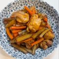 __おもち's cooksnap of when they made 3つのコツで褒められる煮物！鶏ごぼう.
