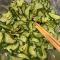 Nkt Chankinu95's cooksnap of when they made きゅうりのナムル風.