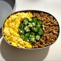 SAsunny's cooksnap of when they made のっけ弁当2023.06.20そぼろ弁当.