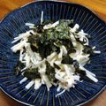 YCHキッチン's cooksnap of when they made 海苔とツナマヨの大根サラダ♪.