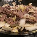 りらずきん's cooksnap of when they made 牛肉と白菜のオイスター炒め.