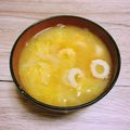 のんべぇヒロ's cooksnap of when they made ✽キャベツと竹輪のお味噌汁✽.