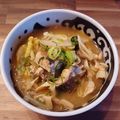 山わろ's cooksnap of when they made サバ缶とまいたけのみそ汁.