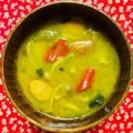 チェックのミニくま's cooksnap of when they made ウインナーとお好きな野菜でカレーお味噌汁.