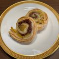 とらぶちこ's cooksnap of when they made 栗金団リメイク♪スイートポテトマロンパイ.