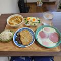 ebipeco's cooksnap of when they made 毎朝失敗しない♡目玉焼き・ベーコンエッグ.