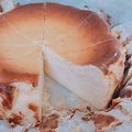 ﾋｰﾛｰのママ's cooksnap of when they made 超簡単バスクチーズケーキ.