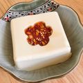 chocoraママ's cooksnap of when they made 豆腐（冷奴）に薬味の穴を開けましょう.