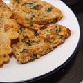 よるおそ's cooksnap of when they made 簡単♡豚と春菊のふわたま焼き♪.