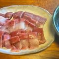 さすらい's cooksnap of when they made お刺身で♪自家製ぶりの漬け丼.