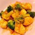悠LOVE航's cooksnap of when they made ささみとブロッコリーのチリソース炒め.
