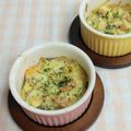 umemodoki's cooksnap of when they made エビ、しめじ、玉葱のグラタン.