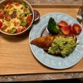 nok♡'s cooksnap of when they made チキンステーキ　アボカドソース添え.