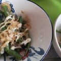 くむちん's cooksnap of when they made 簡単即席✨インゲンに鰹節マヨのっけただけ.
