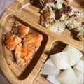 こるだ's cooksnap of when they made 幼児食1歳 シャケのパン粉焼き.
