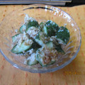 良庵★Ryoan's cooksnap of when they made きゅうりとツナの梅和え.