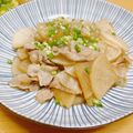 ルパンのかあさん☆彡's cooksnap of when they made 豚バラ大根のポン酢炒め.