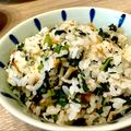 ポコ子☆29乃お台どこ's cooksnap of when they made ご飯おかわり＊大根葉の菜飯.