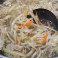 まねぶ's cooksnap of when they made 野菜たっぷり❀塩野菜ラーメン風のスープ.