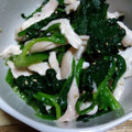 ゆりのもり's cooksnap of when they made ささみとほうれん草の塩こうじレンジナムル.
