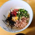 えみりんたん's cooksnap of when they made １人ランチ♬♫ 釜玉明太バターうどん.