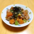 ドルフィンサーモン's cooksnap of when they made アボカドサーモンの漬け風丼♪.