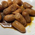 すなちん's cooksnap of when they made 簡単＊カレーソース照り焼きウインナー.