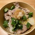 ラビット兄さん's cooksnap of when they made 白菜の豚しゃぶ丼.