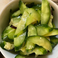 dollyj's cooksnap of when they made なすときゅうりのからし和え【作り置き】.