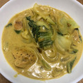 武士道56's cooksnap of when they made 銀鮭と青梗菜のカレーミルク煮.