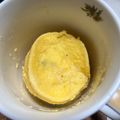 ごごんた's cooksnap of when they made 電子レンジで簡単＊マグカップ米粉ケーキ♪.