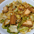 ナーちゃん's cooksnap of when they made 簡単！厚揚げ野菜炒め.