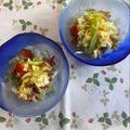 yesmama's cooksnap of when they made キャベツ＆トマト＆卵の彩りサラダ.