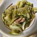 クックパッド開発担当 重森's cooksnap of when they made やさしい味の簡単副菜キャベツとツナの煮物.
