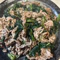 あい♪らんど's cooksnap of when they made 牛肉とほうれん草のオイスターソース炒め.