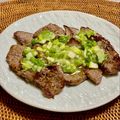 コムギ大好き's cooksnap of when they made 牛カルビ旨塩ネギダレ★焼き飯.