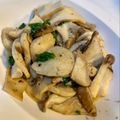 yu🐓's cooksnap of when they made エリンギと大葉の炒め＊めんつゆバター.