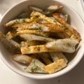 sacching's cooksnap of when they made カリカリ油揚げと竹輪の海苔塩マヨ.
