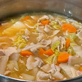 ★なみ☆'s cooksnap of when they made 白菜と大根の具だくさんおかずみそ汁.
