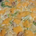 Gacky's cooksnap of when they made とろ〜り♪白菜と豚のチーズ卵とじ.