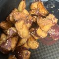 ルークのママ♪'s cooksnap of when they made 子供が喜ぶ♪簡単！食べやすい＊雪の大学芋.